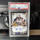 2024 Topps Finest Drake Maye Rookie Finest Autograph #RFA-DM PSA 6