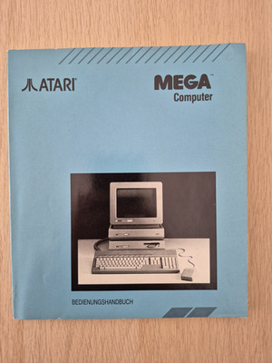   Bedienungshandbuch ATARI MEGA Computer   Buch   Commodore C64 / C128  
