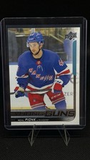 2018-19 Upper Deck Neal Pionk Young Guns RC Rookie Card #212 Rangers Jets NHL. rookie card picture