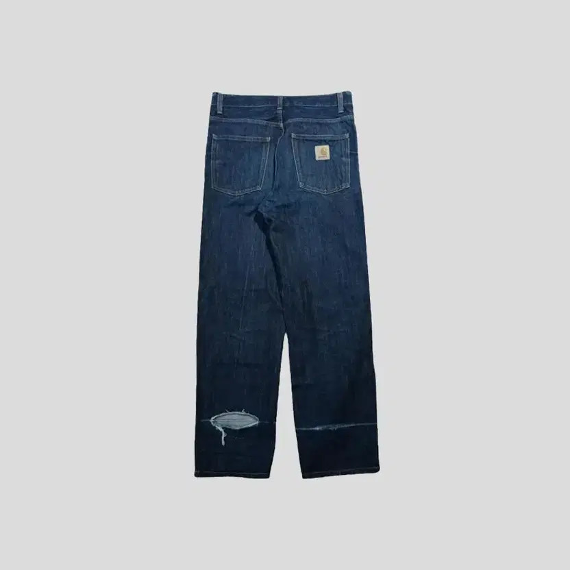 Carhartt WIP Dark Wash Logo Patch Jeans - Men 31 thumbnail 5