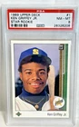 Ken Griffey Jr 1989 Upper Deck PSA 8 #1 Mariners HOF