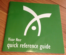 Handspring Visor Neo Quick Reference Guide for Handspring Visor Handheld PDA