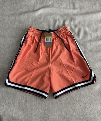 Nike DNA Men Dri-FIT 6'' UV Woven Basketball Shorts Light Wild Mango Size Small