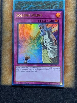 Yugioh Solemn Strike DUDE-EN055 Ultra Rare 1st Ed NM