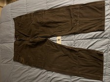 Wrangler Riggs Ranger Cargo Pants Men's 48x30 Khaki Ripstop Utility Brown
