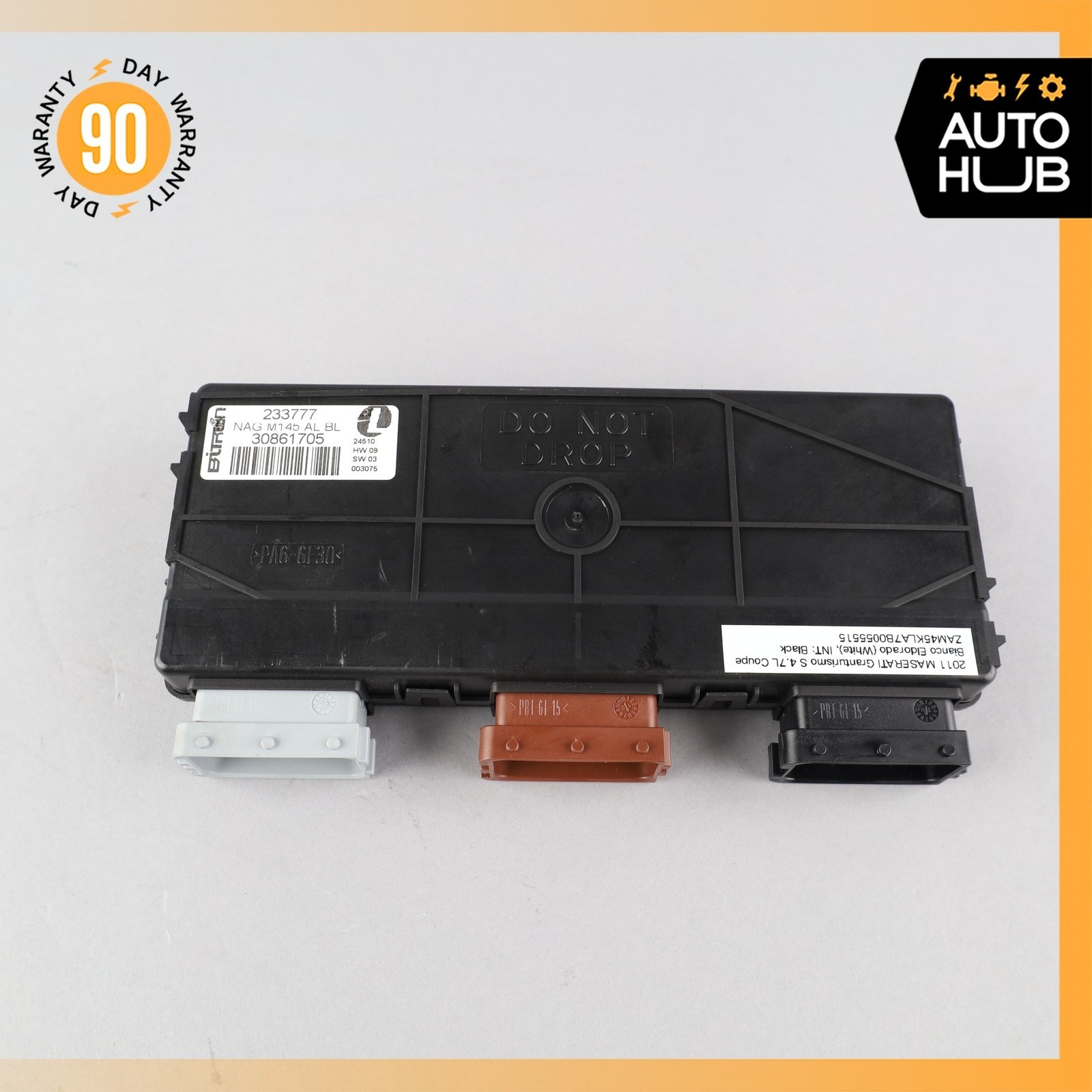 08-19 Maserati GranTurismo M145 Front Left Seat Control Module 233777 OEM 45k