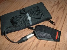 audio technica unidirectional condenser boundary desktop microphone mod. AT891R