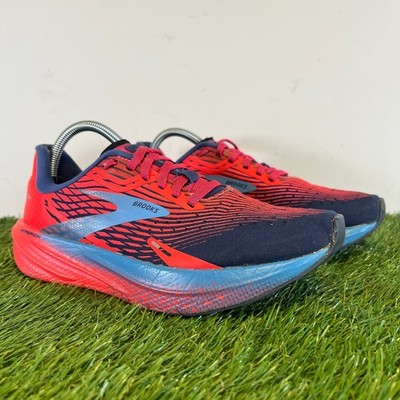 Brooks Turnschuhe Größe 6,5 Damen rot blau Hyperion Max sportliche Laufschuhe