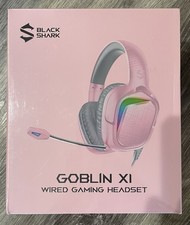 Black Shark GOBLIN XI Wired Gaming Headset Pink Multi-Platform Compatible BNIB