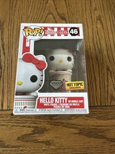 Funko Pop! Vinyl: Sanrio - Hello Kitty (In Noodle Cup) (Diamond Glitter) New!