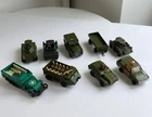 Job Lot Vintage Matchbox Rolamatic, Battle Kings + Other Diecast Army Vehicles