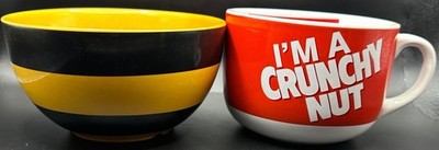 Kellogg s Crunchy Nut Becher & Schüssel Set I m A Crunch Nut Promo Müsli