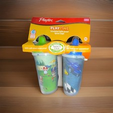 Playtex Playtime Insulated Spill Proof Leak Proof BPA-Free Sippy Cup 9oz 2-Pack