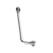 Image of Chrome Traditional Exposed Bath Waste & Overflow - Park Royal CHEXPBW2