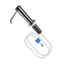 1 New Gray 360  Sink Soap Dispenser Kitchen Hands Liquid Pump Bottle Tube