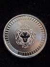1/2 Half Oz.fine Silver Round By Scottsdale Mint 0.5 Oz.0.999 Fine Silver