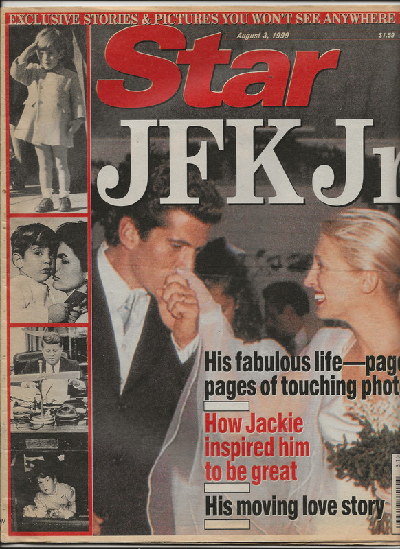 CAROLYN BESSETTE, JFK JR, STAR MAG, 8/3/99
