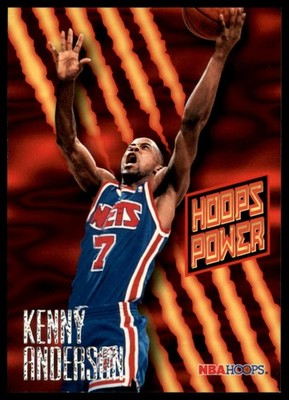 1994-95 Hoops #PR-33 Kenny Anderson Hoops Power (Stat Power Ratings)