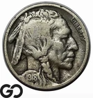 1918-D Buffalo Nickel, Tougher Date