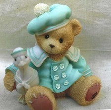 TEDDY BEAR FIGURINE We've Got A Lot To ... Caleb CHerished Teddies