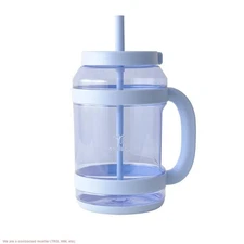 Reduce 80oz Tritan Waterday Mug Glacier: Portable Drinkware with Twist-Off Li...