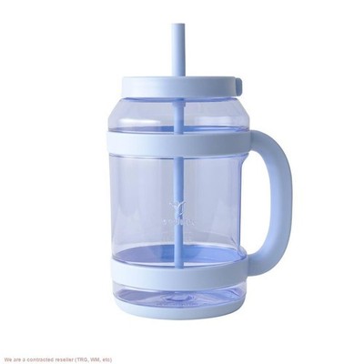 Reduce 80oz Tritan Waterday Mug Glacier: Portable Drinkware with Twist-Off Li...