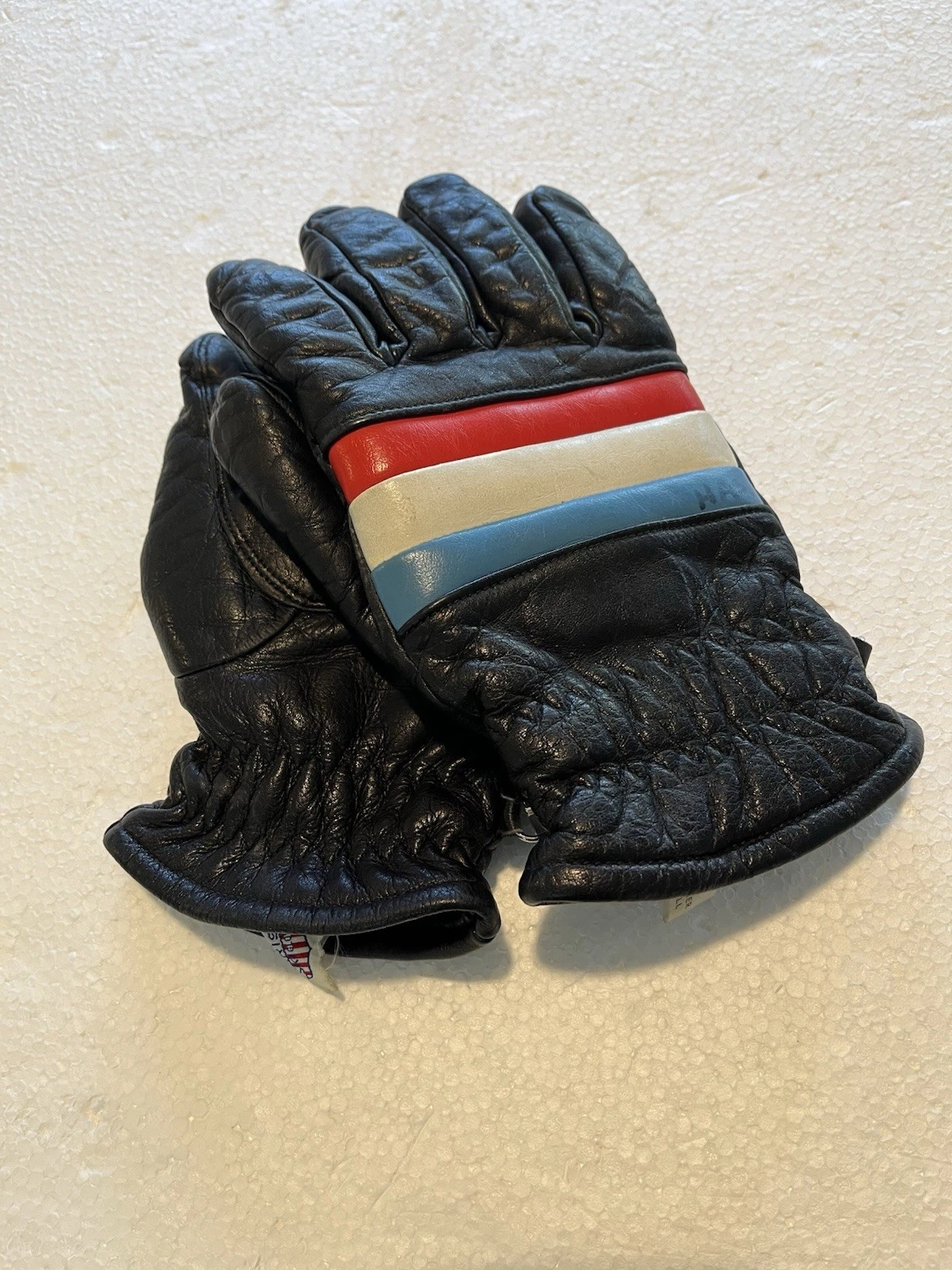 Vtg ARIS Ski Gloves Softan Leather Men’s Size S Made In Japan 70s Snowboard