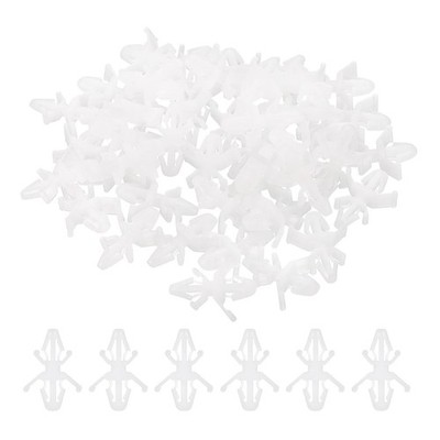 120PCS PCB Board Isolation Column Nylon Reverse Locking Circuit Clips Standoff