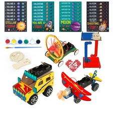 Valentines Day Gifts for Kids - 24 Pack DIY Science Craft Kits with...