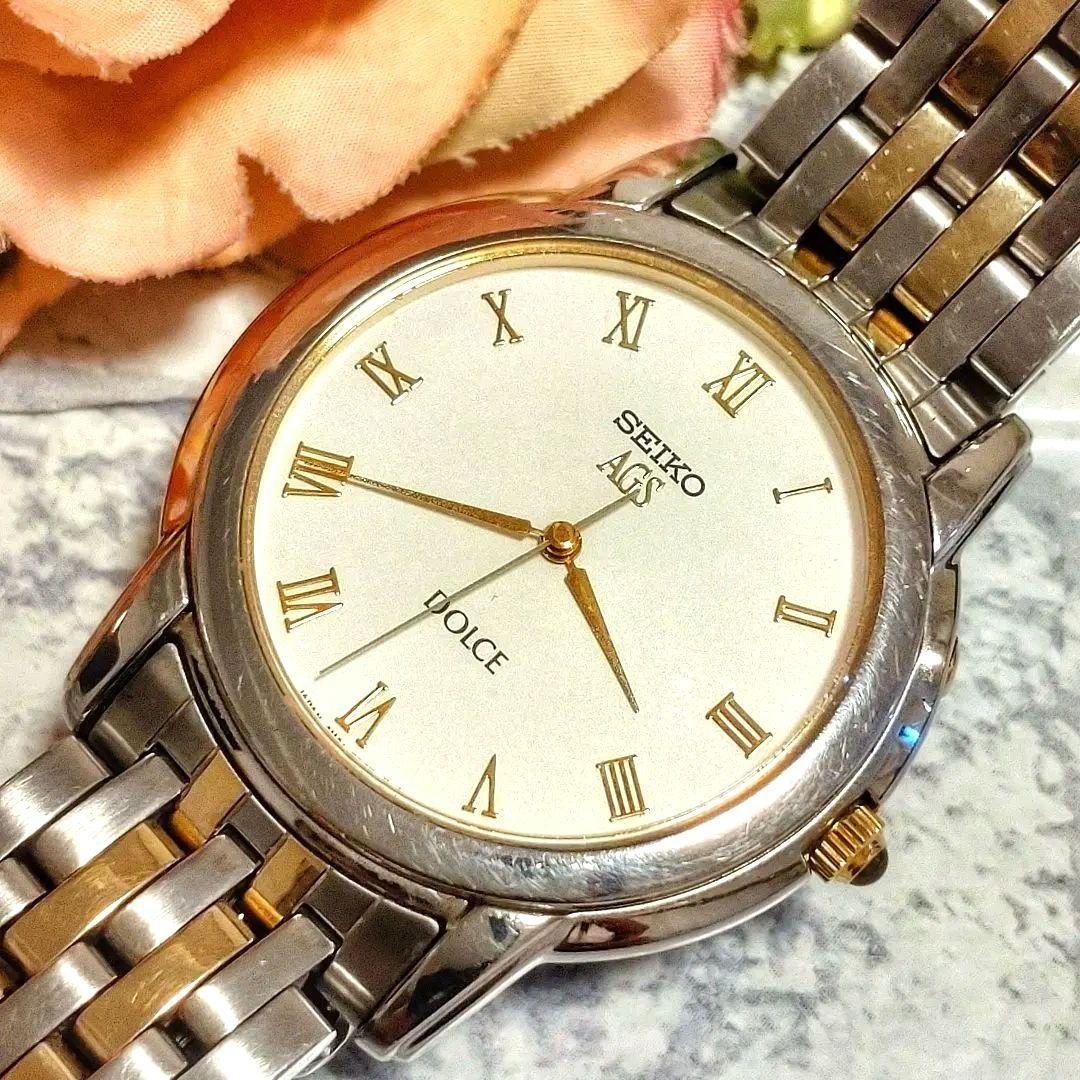 Seiko Design Watch Automatic Stylish Index AGS Gold Roman Dolce - VintageWatches.PK Seiko Design Watch Automatic Stylish Index AGS Gold Roman Dolce - vintagewatches.pk