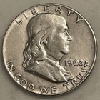 1962 D Franklin Half Dollar - 90% Silver