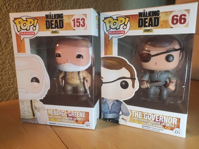 The Walking Dead Funko Pop! Bundle - Hershel Greene & The Governor 