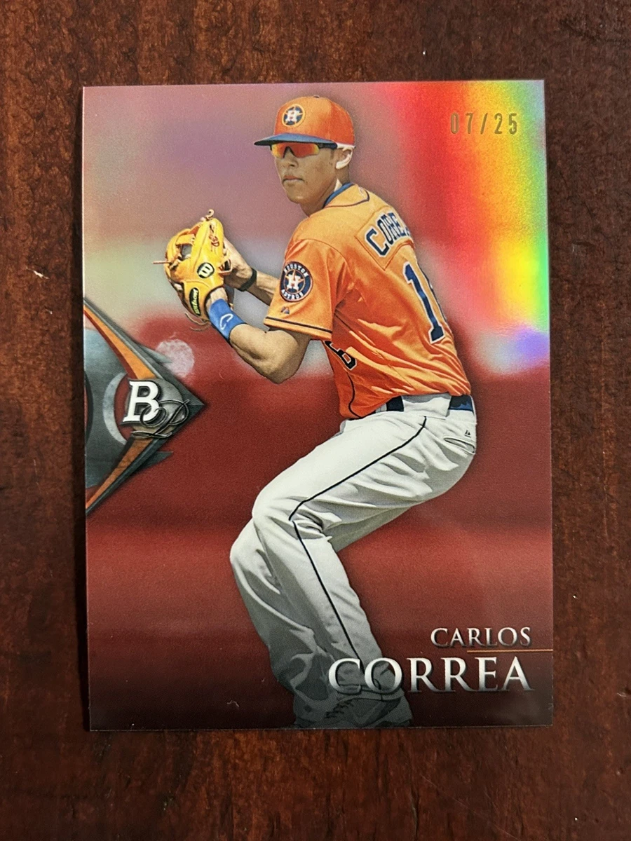 Bowman Carlos Correa Baseball Sports Trading Cards & Accessories