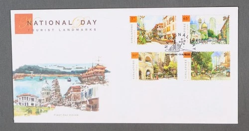 MayfairStamps Singapore FDC 2003 National Day Tourist Landmarks Combo First Day