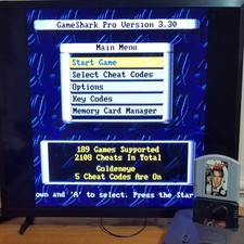 GameShark Pro V3.3 InterAct Nintendo 64 N64 C...