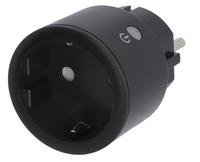 Unitec Wlan-Zwischenstecker Smart Steckdose, Schwarz, 1 StüCk