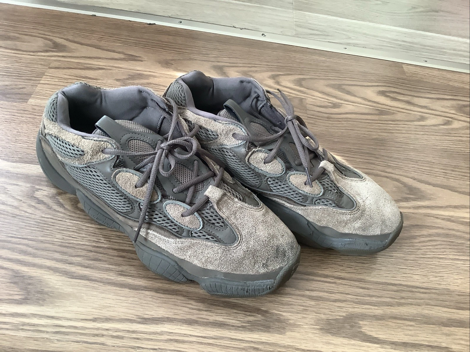 Adidas Yeezy 500 Clay Brown 2021 GX3606 taglia 12 5