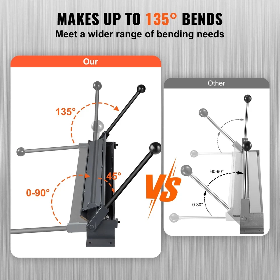 Mini herramienta de doblado de acero de alta resistencia de freno de chapa de 48 pulgadas para talleres Foto 4 de 4