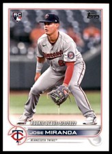 Jose Miranda 2022 Topps Update #US5 Minnesota Twins