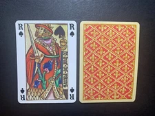 Swap Playing Card   FRENCH   Roi   King of Spades