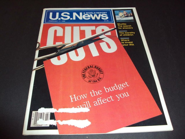 US News World Report Feb 17 1986 How The Budget Will Effect You B ID