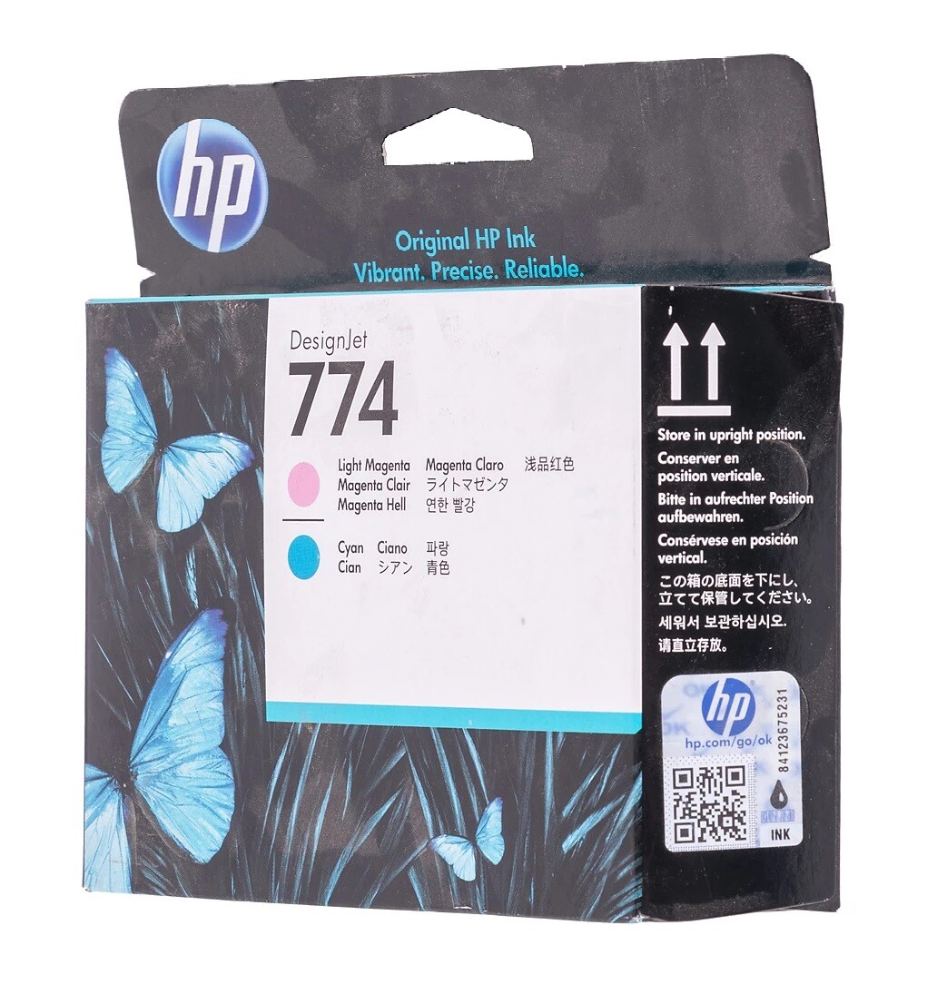 Original Printhead HP DesignJet Z6610 Z6810 / No. 774 P2V98A LIGHT CYAN MAGENTA