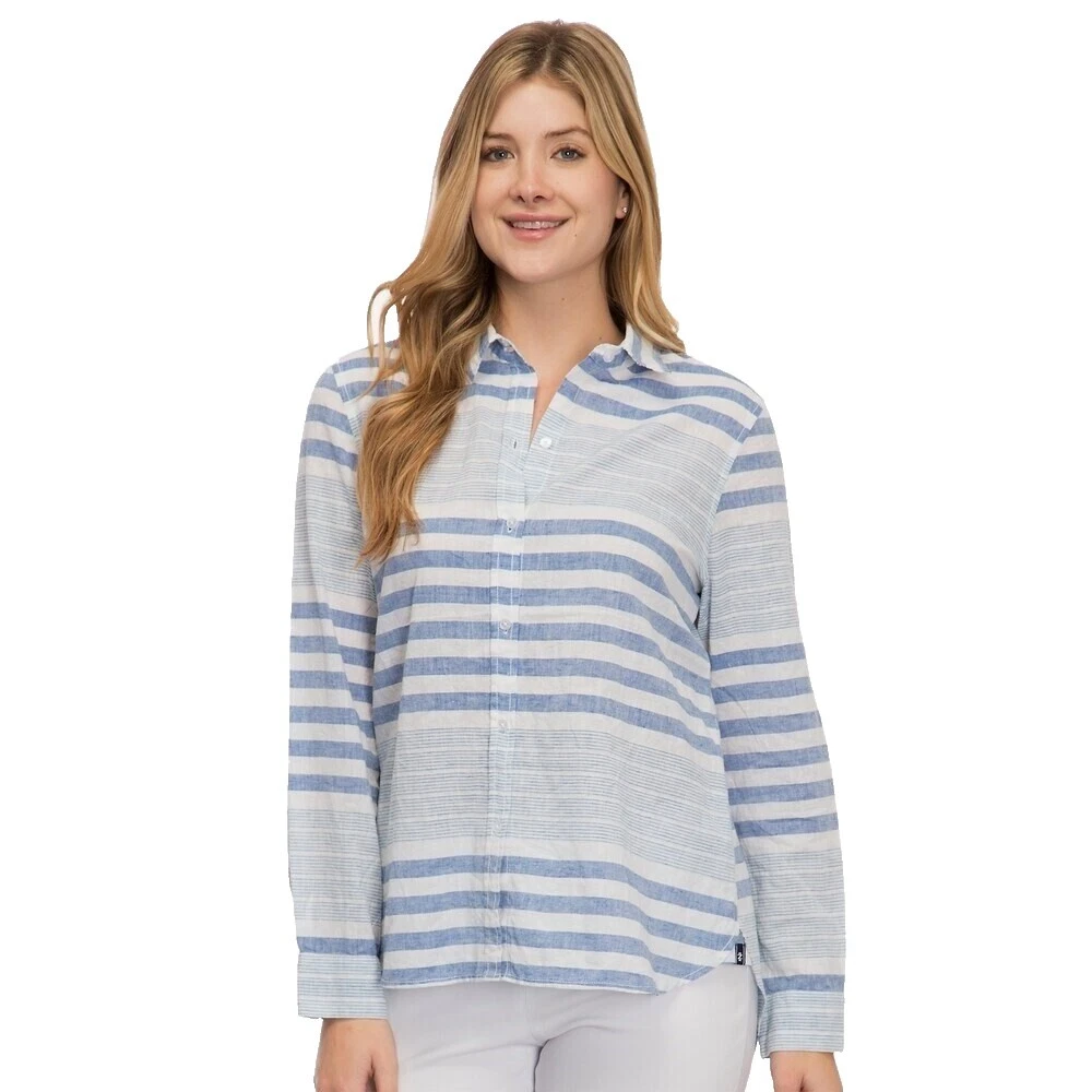 IZOD Striped Tops for Women