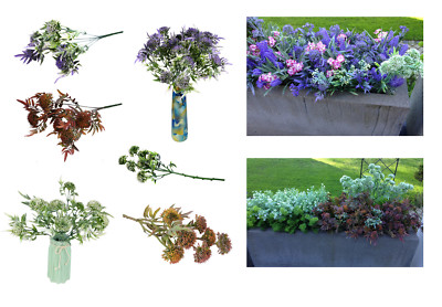 Wilde Distel Dorn Kunstblumen Blumenstrauß Hochzeit künstliche Blumen Dekoration