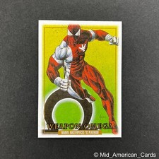 Weapon Omega #96 Canvas 2024 Marvel Masterpieces ‘92 Platinum