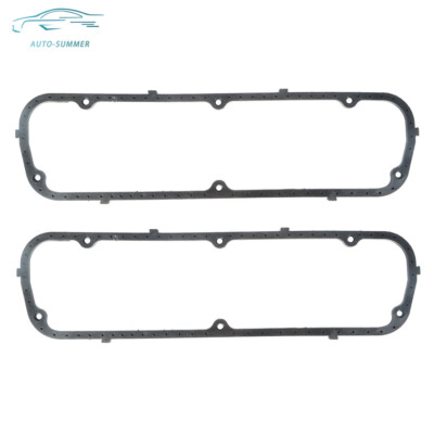 For Ford 260/289/302/347/351W SBF Steel Core Rubber Valve Cover Gaskets