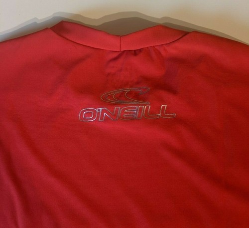 Youth, M, O'Neill, 50+ UPF Comfort Skin, Red SS, Surf Shirt, Quick Dry, Slim Fit - Picture 7 of 12