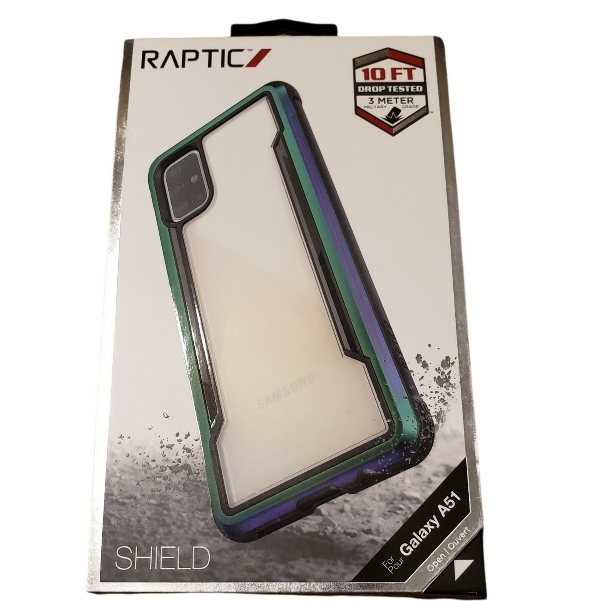 Raptic Shield Case Compatible with Samsung A51 Case, Shock Absorbing Protection, Durable Aluminum Frame, 10ft Drop Tested, Fits Samsung A51, Raptic Shield Case Compatible with Samsung A51 Case, Shock Absorbing Protection, Durable Aluminum Frame, 10ft Drop Tested, Fits Samsung A51,