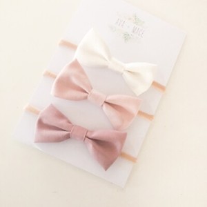 cotton bow headband
