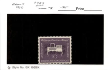 Germany, Postage Stamp, #739 Mint NH, 1956 Mozart, Clavichord (AD)